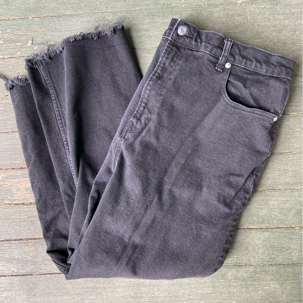 Everlane Way High Jean - 35 - Washed Black